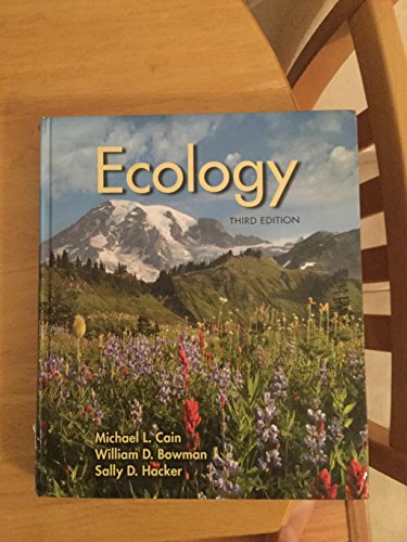 Beispielbild fr Ecology zum Verkauf von Jenson Books Inc