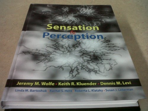 Stock image for Sensation and Perception for sale by Better World Books