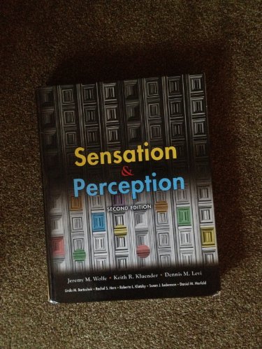 9780878939534: Sensation and Perception