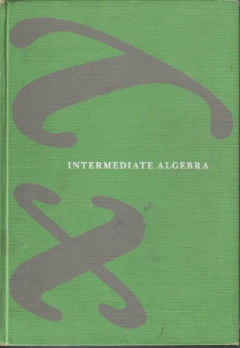 Stock image for Intermediate Algebra for sale by ThriftBooks-Atlanta