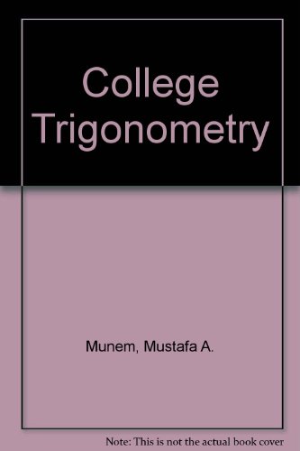 Stock image for College trigonometry for sale by Once Upon A Time Books