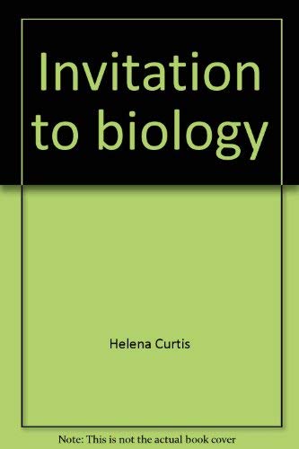Imagen de archivo de Invitation to Biology a la venta por Newsboy Books