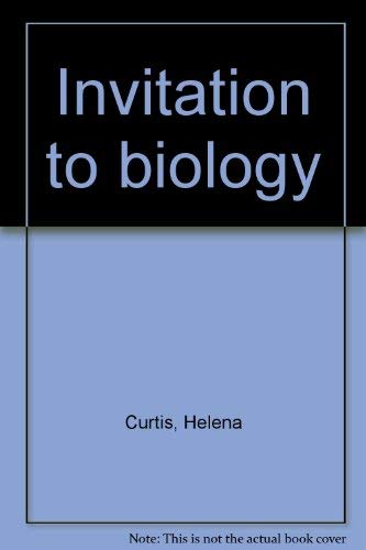 9780879011314: Title: Invitation to biology