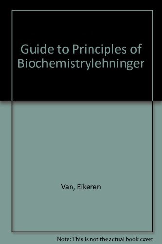 Stock image for Principles of Biochemistry for sale by Better World Books Ltd