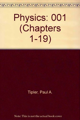 Stock image for Physics (Chapters 1-19) for sale by HPB-Red