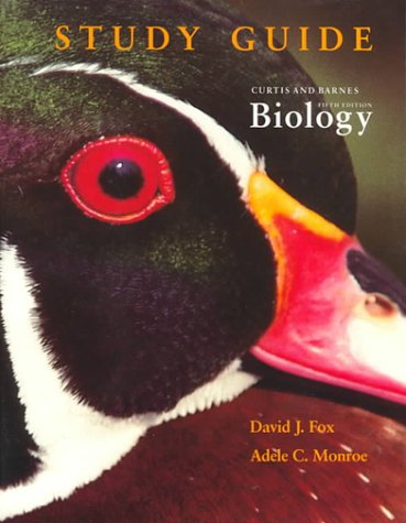 Study Guide to Biology, Fifth Edition (9780879013950) by Curtis, Helena