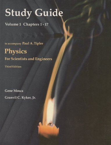 Imagen de archivo de Physics for Scientists and Engineers/Study Guide a la venta por FOLCHATT