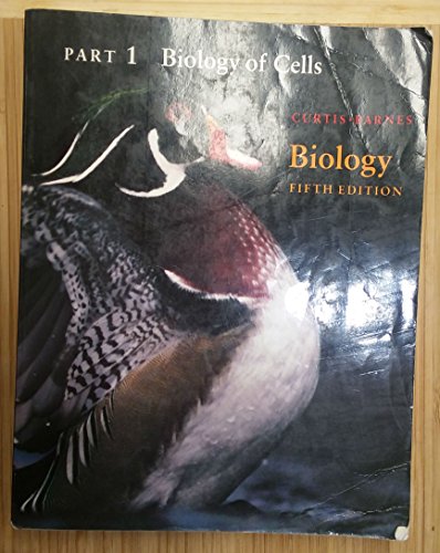 Stock image for Biology: Part 1: Biology of Cells for sale by BookHolders