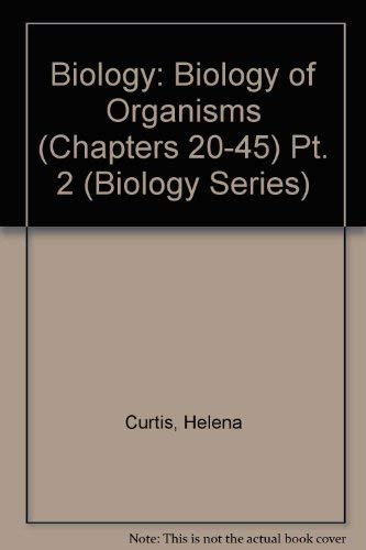 9780879014360: Biology of Organisms, 5th Edition (Biology, Part 2)