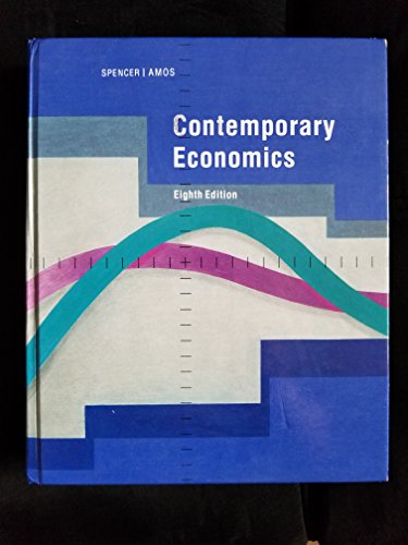 Stock image for Contemporary Economics for sale by The Book Cellar, LLC