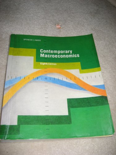 Stock image for Contemporary Macroeconomics for sale by PAPER CAVALIER US