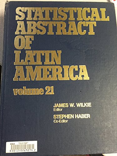 Stock image for Statistical Abstract of Latin America, Volume 21 for sale by Ground Zero Books, Ltd.