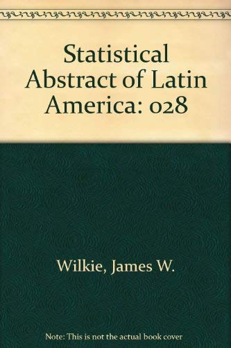 Imagen de archivo de Statistical Abstract of Latin America, 1991 a la venta por Better World Books