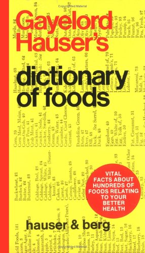 Stock image for Dictionary of Foods for sale by GF Books, Inc.