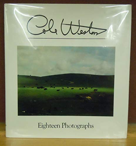 Imagen de archivo de Cole Weston : 18 Photographs a la venta por Better World Books