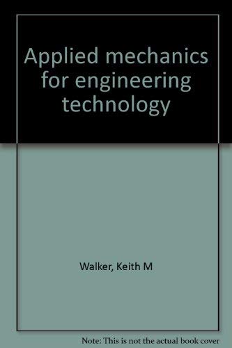 Stock image for Applied mechanics for engineering technology for sale by Wonder Book