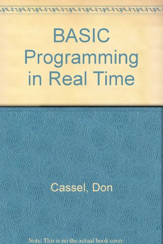 Beispielbild fr BASIC programming in real time zum Verkauf von Wonder Book