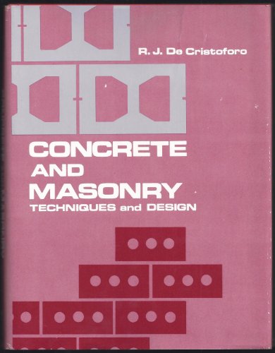 9780879091491: Concrete and Masonry: Techniques and Design