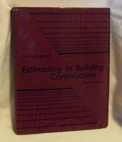 Beispielbild fr Estimating in building construction zum Verkauf von HPB-Ruby