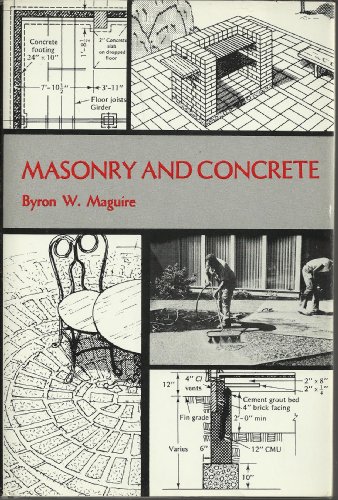 Stock image for Masonry and Concrete for sale by ThriftBooks-Dallas