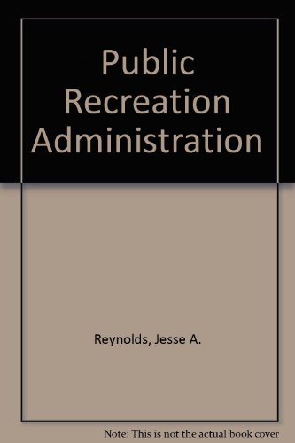 9780879096625: Public Recreation Administration