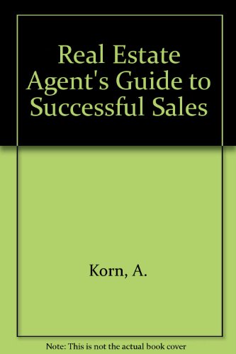 9780879097110: Real Estate Agent's Guide to Successful Sales