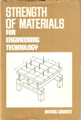 Stock image for Strength of materials for engineering technology for sale by Wonder Book