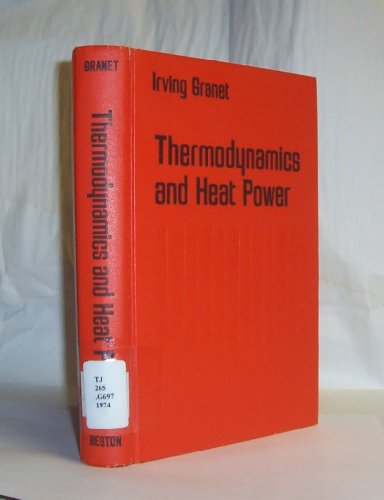 Stock image for Thermodynamics and Heat Power for sale by Better World Books
