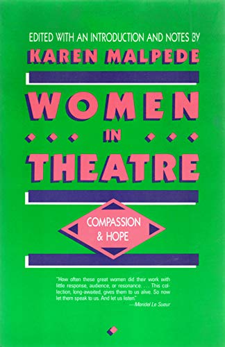 Stock image for Women in Theatre: Compassion and Hope for sale by Open Books