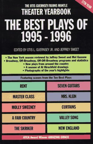 Imagen de archivo de The Best Plays of 1995-1996 (Issn 1071-6971) a la venta por More Than Words