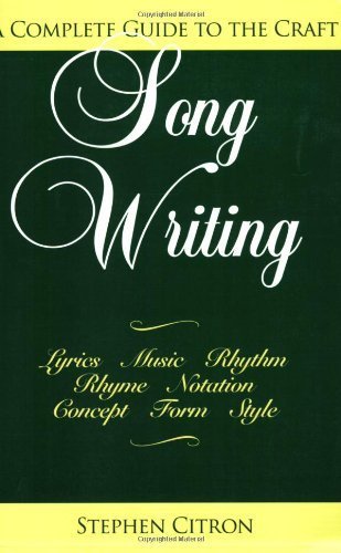 Beispielbild fr Songwriting: A Complete Guide to the Craft zum Verkauf von Wonder Book