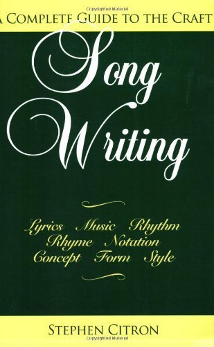 Stock image for Song Writing: A Complete Guide to the Craft (Songwriting: A Complete Guide to the Craft) for sale by WorldofBooks