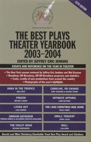 9780879103156: The Best Plays Theater Yearbook 2003-2004