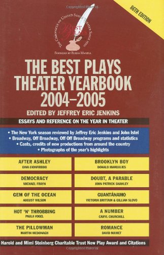 Beispielbild fr The Best Plays Theater Yearbook 2004-2005 zum Verkauf von Better World Books