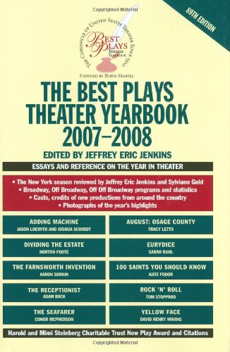 Stock image for The Best Plays Theater Yearbook 2007-2008 for sale by Better World Books: West
