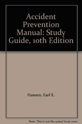 Stock image for Accident Prevention Manual: Study Guide, 10th Edition for sale by Wonder Book