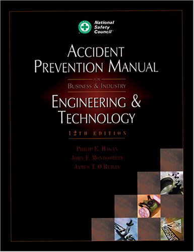 Imagen de archivo de Accident Prevention Manual: Engineering & Technology, 12th Edition a la venta por SecondSale