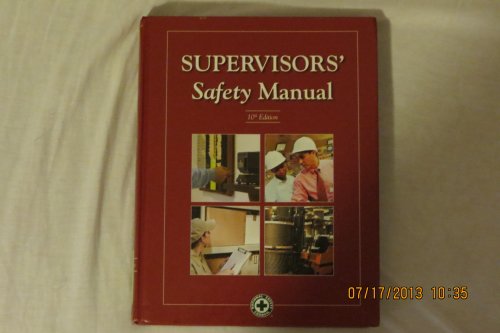Beispielbild fr Supervisors' Safety Manual zum Verkauf von Better World Books