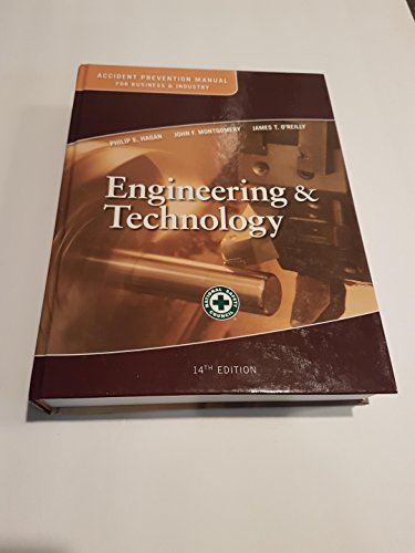 Imagen de archivo de Accident Prevention Manual for Business & Industry: Engineering & Technology, 14th Edition a la venta por BooksRun