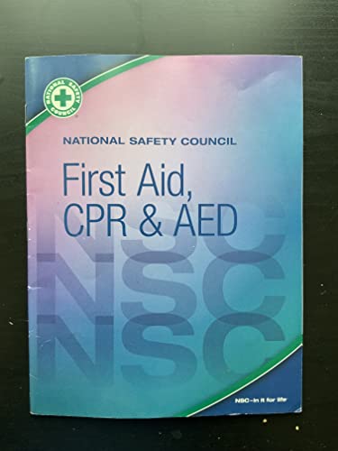 Stock image for NSC FIRST AID,CPR+AED WORKBOOK (2017 Edition) for sale by BookHolders