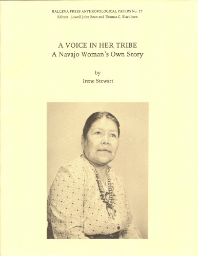 Stock image for A Voice in Her Tribe: A Navajo Woman's Story (Ballena Press Anthropological Papers # 17) edited by Lowell Bean & Thomas Blackburn supreme reprinted softback in fine condition for sale by The Spoken Word