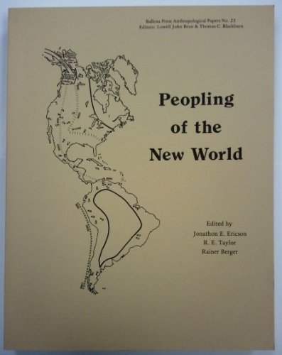 Peopling of the New World