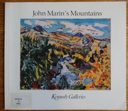 Stock image for John Marin: Mountains for sale by Zubal-Books, Since 1961