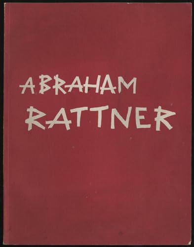 Beispielbild fr Abraham Rattner zum Verkauf von Zubal-Books, Since 1961