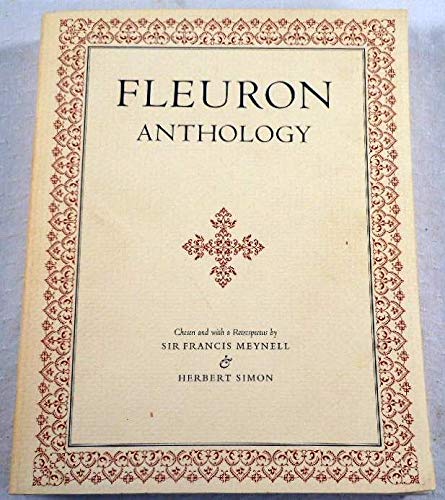 Imagen de archivo de The Fleuron Anthology a la venta por Friends Of Bridgeport Public Library