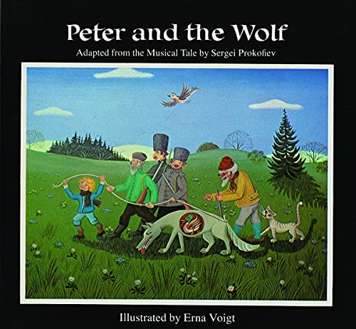 PETER AND THE WOLF: The Symphonic Children's Classic Retold by Caldecott Medalist Chris Raschka
