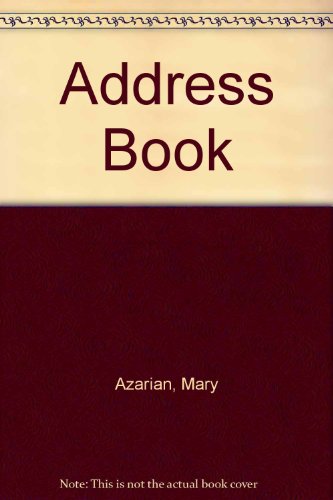 Address Book (9780879234799) by Azarian, Mary