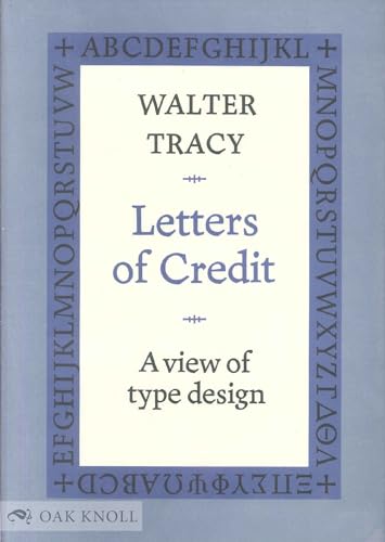 Stock image for Letters of Credit: A View of Type Design for sale by Ergodebooks