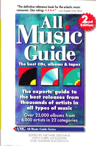 Imagen de archivo de All Music Guide: The Best CDs, Albums and Tapes: The Experts' Guide to the Best Releases from Thousands of Artists in a la venta por ThriftBooks-Atlanta