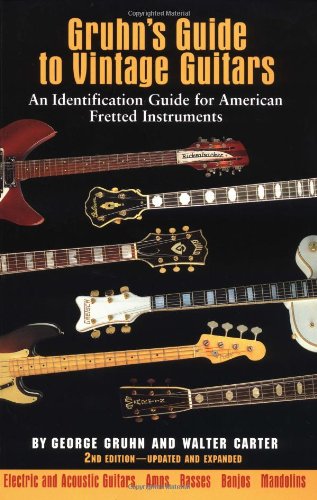 Stock image for Gruhn's Guide to Vintage Guitars 2nd Edition (Softcover) for sale by HPB-Emerald